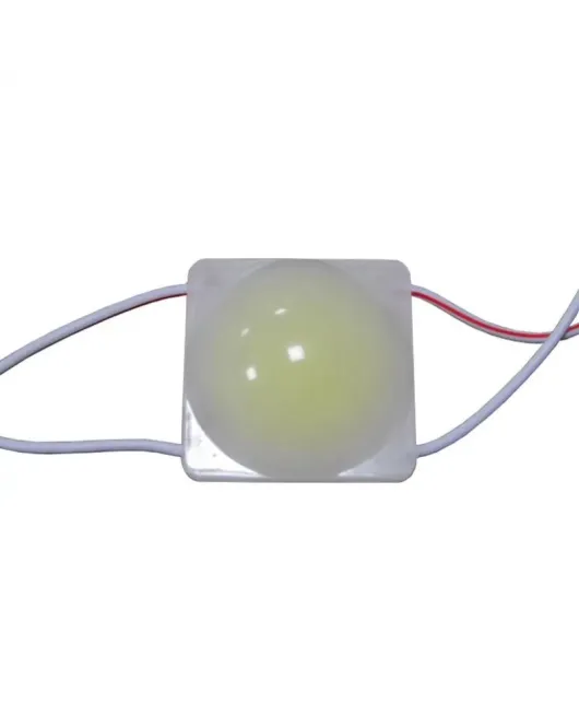 LED модуль VARGO 12V 2.4W IP65 білий 35*35*4.5mm 140° COB AL PCB (V-116933)