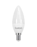 Светодиодная лампа экономка, LED лампа, холодный белый свет VARGO C37 9W E14 855lm 6000K (V-117968) (Светодиодные ЛЭД лампочки) Светодиодная лампа экономка, LED лампа, холодный белый свет VARGO C37 9W E14 855lm 6000K (V-117968) (Светодиодные ЛЭД лампочки)