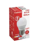 Экономная LED лампа, Светодиодная энергосберегающая лампочка VARGO G45 9W E27 855lm 6000K V-117970 Экономная LED лампа, Светодиодная энергосберегающая лампочка VARGO G45 9W E27 855lm 6000K V-117970