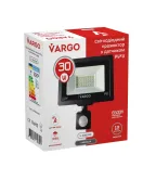 Світлодіодний прожектор з датчиком руху VARGO 30W 220V 6500K